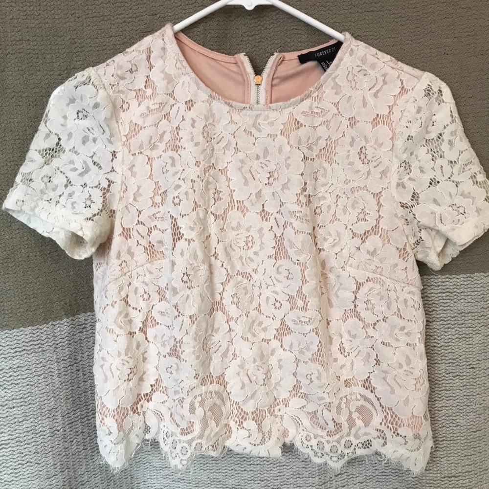 Forever 21 Lace Top